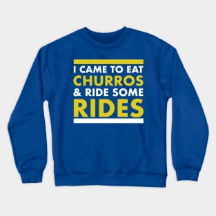 Churros & Rides Crewneck Sweatshirt